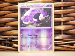 Pokemon GASTLY 33/83 REVERSE HOLO | HP Heavy Play | XY Generations | 2016 - Image 1