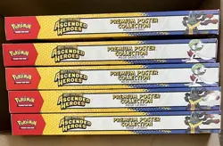 Lot Of 5 ✅ NEW Pokemon TCG Ascended Heroes Premium Poster Collection Sealed - Image 3