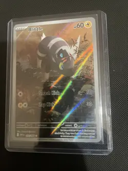 Blitzle 114/086 Pokemon White Flare Illustration Rare Mint Condition - Image 2