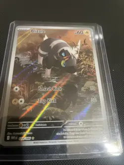 Blitzle 114/086 Pokemon White Flare Illustration Rare Mint Condition - Image 3