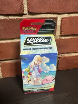 Pokemon TCG Lillie's Premium Tournament Collection Deck Box Factory Sealed New - Image 1