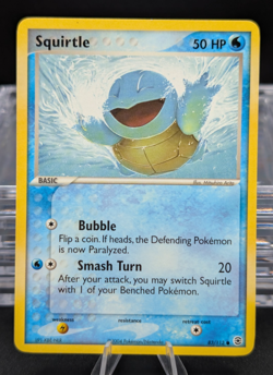 Pokemon TCG Squirtle 83/112 EX Fire Red / Leaf Green "Nirvana Squirtle" - Image 1