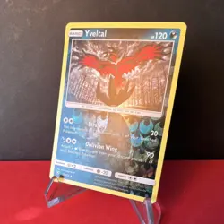Pokemon Yveltal 54/73 Shining Legends Reverse Holo Rare - NM - Image 2