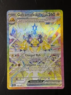 Pokemon Galvantula EX 168/142 SV07 Stellar Crown Special Illustration Rare Holo… - Image 1
