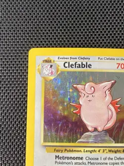 Pokemon TCG Clefable Jungle 1/64 Holo Unlimited Holo Rare - Image 2