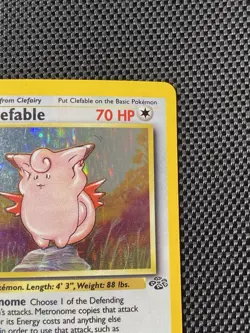 Pokemon TCG Clefable Jungle 1/64 Holo Unlimited Holo Rare - Image 3