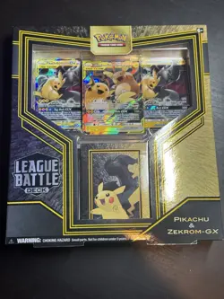 Pokemon TCG League Battle Deck x2 Pikachu & Zekrom GX + Reshiram & Charizard Gx - Image 4