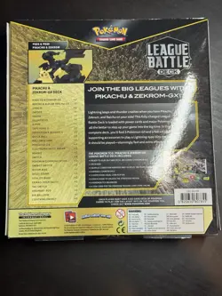 Pokemon TCG League Battle Deck x2 Pikachu & Zekrom GX + Reshiram & Charizard Gx - Image 5
