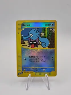 Pokemon TCG: Horsea #84/147 Aquapolis Set Reverse Holo LP Condition - Image 1