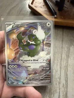 Pokemon Tornadus Promo Full Art Holo Pokemon Center Scarlet & Violet English - Image 1