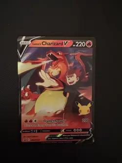 Lance's Charizard V SWSH133 SWSH: Sword & Shield Promo Cards Holo Pokemon - Image 1