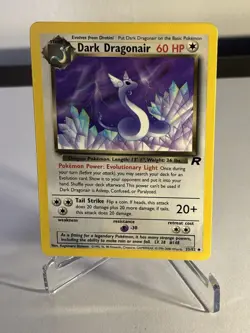 Dark Dragonair 33/82 Team Rocket Non Holo Pokemon TCG - Image 1