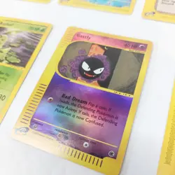 Pokemon E-Reader 8 Card Lot Near Mint: Reverse Holo Gastly, Magikarp & More - Image 2