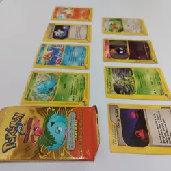Pokemon E-Reader 8 Card Lot Near Mint: Reverse Holo Gastly, Magikarp & More - Image 3