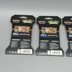 Pokemon TCG Perfect Order Set of 4 Sleeved Booster Packs Sealed New - Image 5
