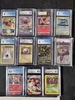 Pokemon Graded Lot CGC & 1 PSA SLABS ONLY 🔥🔥🔥 Lot of 11 !!! - Image 1