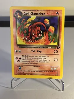 Dark Charmeleon #32/82 Uncommon Pokemon Team Rocket Set - Image 1
