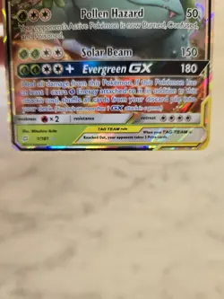 Pokemon Celebi & Venusaur GX Team Up Ultra Rare 1/181 NM - Image 4