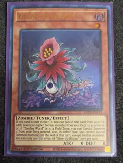 YuGiOh GFP2-EN115 Glow-Up Bloom The 2nd Haunting Ultra Rare NM - Image 1