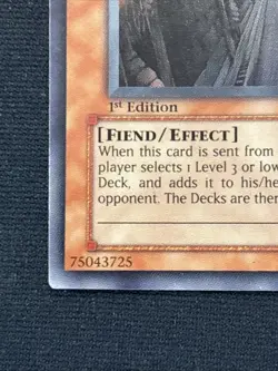 Yugioh EMISSARY OF THE AFTERLIFE AST-076 1st EDITION Super Rare See Description - Image 4