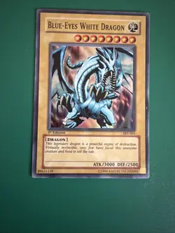 Blue-Eyes White Dragon 1st Edition SKE-001 Mp Super Rare - Image 1