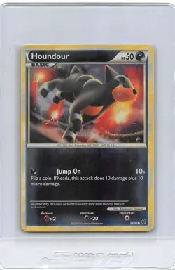 HOUNDOUR 54/90 - REVERSE Holo - COMMON - HGSS Undaunted - 2010 POKEMON Card - NM - Image 1
