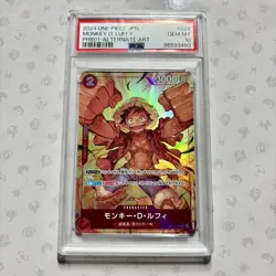 Monkey D. Luffy OP01-024 PSA 10 One Piece 2024 The Best PRB-01 - Image 1