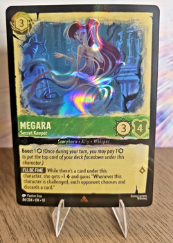 Megara Secret Keeper 86/204 Whispers in the Well Disney Lorcana - Image 1