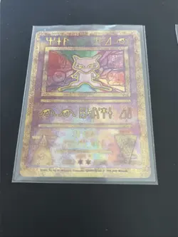 Ancient Mew Pokemon Promo COMPLETE SET – Card + Original Holder + Insert – 1999 - Image 1