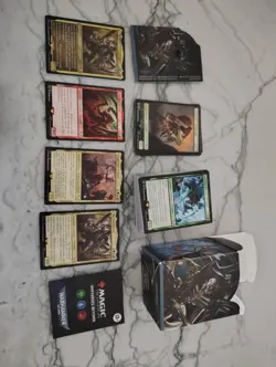 Exclusive Tyranid Swarm Commander Deck - Immersive Warhammer 40,000 Cards - Image 1