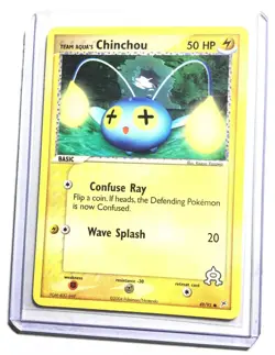 CHINCHOU - 49/95 - Team Magma Vs Team Aqua - Common - Pokemon Card - NM - Image 1