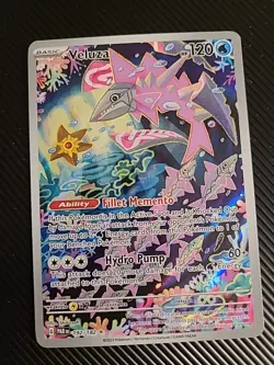 Veluza - 192/182 - Pokemon Paradox Rift Illustration Rare Card NM - Image 1