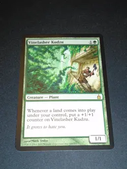 Magic the Gathering MTG VINELASHER KUDZU Ravnica Single Card NM - Image 1