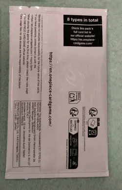 One Piece Card Game 3rd Anniversary One Piece Card Game Treasure Campaign Packs - Image 5