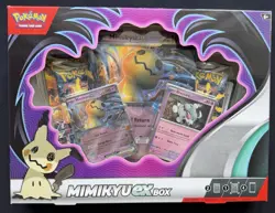Pokemon TCG Mimikyu ex Box Factory Sealed – Promo Card + 4 Booster Packs New - Image 1