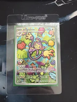 Pokemon Card Ambipom 107/094 - Illustration Rare Full Art - Phantasmal Flames - Image 1