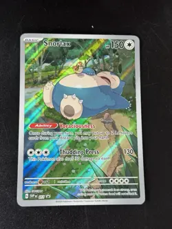 Pokemon Snorlax 051 Sv: Scarlet & Violet Promo Holo Card Basic Stage 150 HP - Image 1