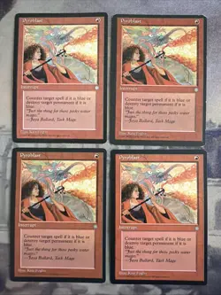 4x Pyroblast- Ice Age- NM/LP- Mtg Magic the Gathering Cards- Playset - Image 1