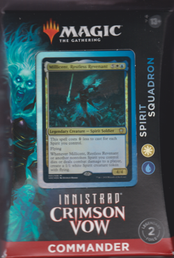 Magic the Gathering - Innistrad: Crimson Vow Commander Deck - Spirit Squadron 630509995318 - Image 1