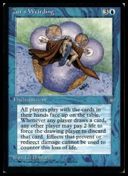 MTG Zur's Weirding - Ice Age LP - Image 1