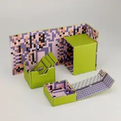 MoonBoy Tower Deck Box Kiwi Mana Moon MTG Pokemon IN HAND ready to ship - Image 4