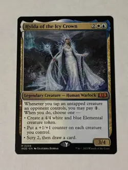 MTG Hylda Of The Icy Crown - Wilds Of Eldraine NM - Image 1