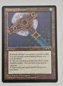 Gustha's Scepter x1 LP - Alliances - Magic the Gathering MtG - Image 1