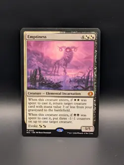 MTG - Emptiness - Creature (Elemental Incarnation) - ECL #222 - Mythic - Image 1