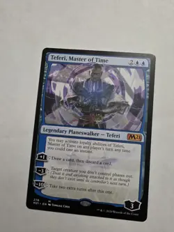 Magic: The Gathering Teferi, Master of Time 276 Core Set 2021 Mythic Blue Regul… - Image 1