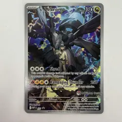 N's Zekrom 031 Pokemon Center Exclusive ETB Mega Evolution Promo Ascended Heroes - Image 1