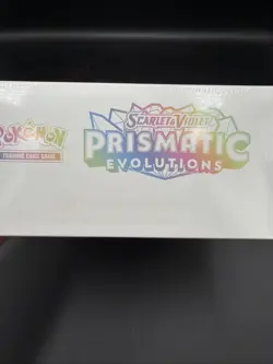 Sealed PRISMATIC EVOLUTIONS Pokemon Center Exclusive ETB Elite Trainer Box - Image 5
