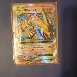Pokemon M Charizard EX Mega Evolutions 13/108 Ultra Rare Holo 220HP 300 Attack - Image 1