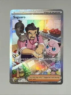 Pokemon Paldea Evolved Saguaro Special Illustration Rare 270/193 - Image 1