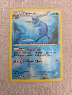 Vaporeon- 22/98 - Ancient Origins - Uncommon Reverse - Image 1